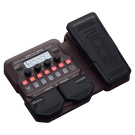 Zoom A1X Four Acoustic Instrument Multi-Effect Processor with Polsen HPC-A30 Monitor Headphones, 9V Power Adapter & 10ft Instrument Cable Bundle