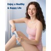 bedee Manual Anti-Cellulite Massager - Removable Massage Heads, for Lifting,
