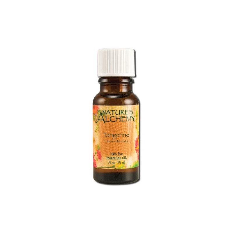 NATURE'S ALCHEMY Pure Essential Oil Tangerine 0.5 OZ