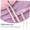 Ipetboom 4pcs Lip Brush Cover Dual-headed Makeup Applicator for Lipstick