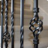 12Pack Wrought Iron Balusters 44 Inches Metal Railings Deck Balusters