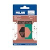 MILAN Gomas Nata 320 Negras S- Copper 2 Piezas