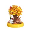 Autumn Leaves Tree House Bonsai Tree House Building Toy Flowers
