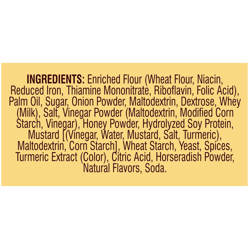 Snyder's PRETZEL PIECES Honey Mustard & Onion 12oz. (Pack of