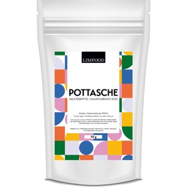 Limfood Potash Bag for Baking Potassium Carbonate E501 50 g as a Raising Agent for Gingerbread