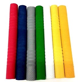 Set of 3 Premium Cricket Bat Grip Rubber Replacement Handle Non Slip Good Grip Various Styles (S03 Set of 3)
