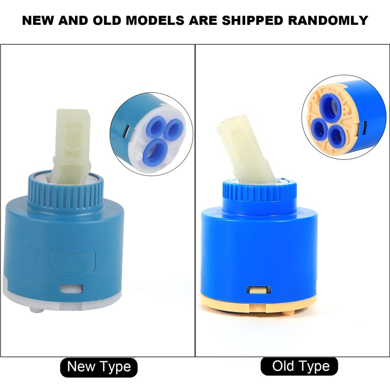 MOUMOUTEN Ceramic Disc Cartridge, Plastic Mixer Tap Cartridges Inner Control