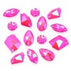 DONGZHOU Sew On Rhinestones, Flatback Mix Shape Sew On Crystal