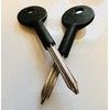 TDHS UK 2 x Universal Star Keys 85mm Length Security