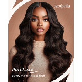 Arabella Hair 13x6 Lace Front Wigs Human Hair Body Wave HD Lace Front Wig 250% Density Ear-to-Ear Glueless Wigs Human Hair Pre Plucked Pre Bleached Pre Cut (20in, 13X6 Body Wave Wig)