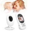 Video Baby Monitor 2200mAh Dual Microphone 2 Way Talk 2.4
