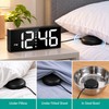 Vibrating Alarm Clock for Heavy Sleepers – Large LED Display