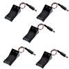 HiLetgo 5pcs Battery Holder Box with DC Plug for Arduino