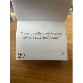 2025 Mini Mastermind Daily Desktop Calendar - Tear Away Page A Day Calendar