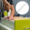 Angoily 2pcs Plastic Drawer Slides Full Extension Drawer Rails for