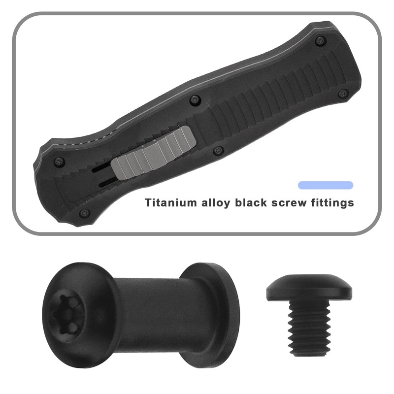 ECSiNG Titanium Screw Pivot Dress Kit Compatible with Benchmade 535