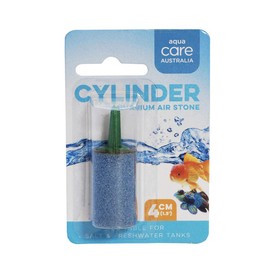 Aqua Care Aquarium Cylinder Air Stone, 5cm - Ideal for Adding Oxygen to Your Aquarium, Creates Beautiful Bubble Wall, Suitable for Saltwater & Freshwater Tanks, Durable & Easy to Use, Fish Tank