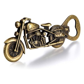 Quixotical Motorrad Bier Flaschenöffner, Motorrad Bier Geschenke für Männer, Motorrad Bier Geschenke Vatertagsgeschenk, Geburtstagsgeschenk, für Vater, Ehemann, Opa