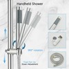 MOSSON Rain Shower System Outdoor Shower Fixtures with 8" Rain