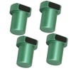 4 Pcs 19mm Bench Dog Green Aluminum Alloy Workbench Peg
