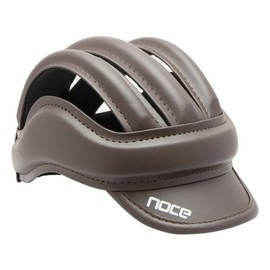 ISHINO SHOKAI LIBERO-NOCE Head Protector Bicycle Brim Cask Noche for Adults and Children, For Ages 6 and Up (22.8 - 23.6 inches (58 - 60 cm), Brown