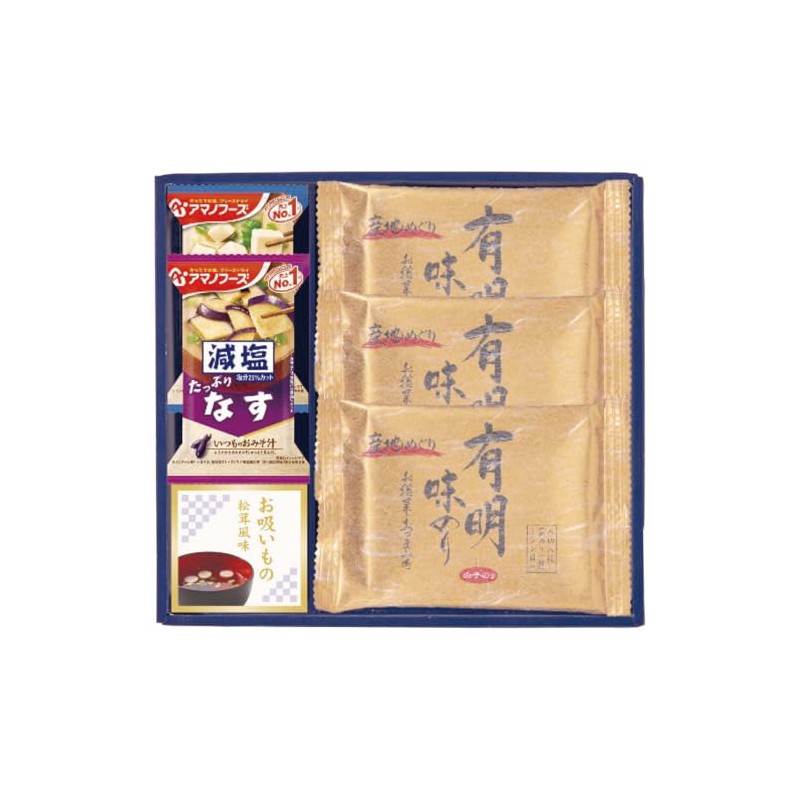 Nagatanien 6460-20 Shirako Ajinori & Amano Foods Assortment