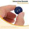 sourcing map 10pcs Resin Sewing Button, 20mm (3/4-inch) 2 Holes