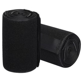 N?A Tree Protector Kit for Slacklines - 59" x 3.9" Tree Guards - 2 Piece Non-Slip Felt Wraps with Anti-Slip Guide Straps - Perfect Outdoor Tree Wear for Ziplines Hammocks Slackline Rope - Black