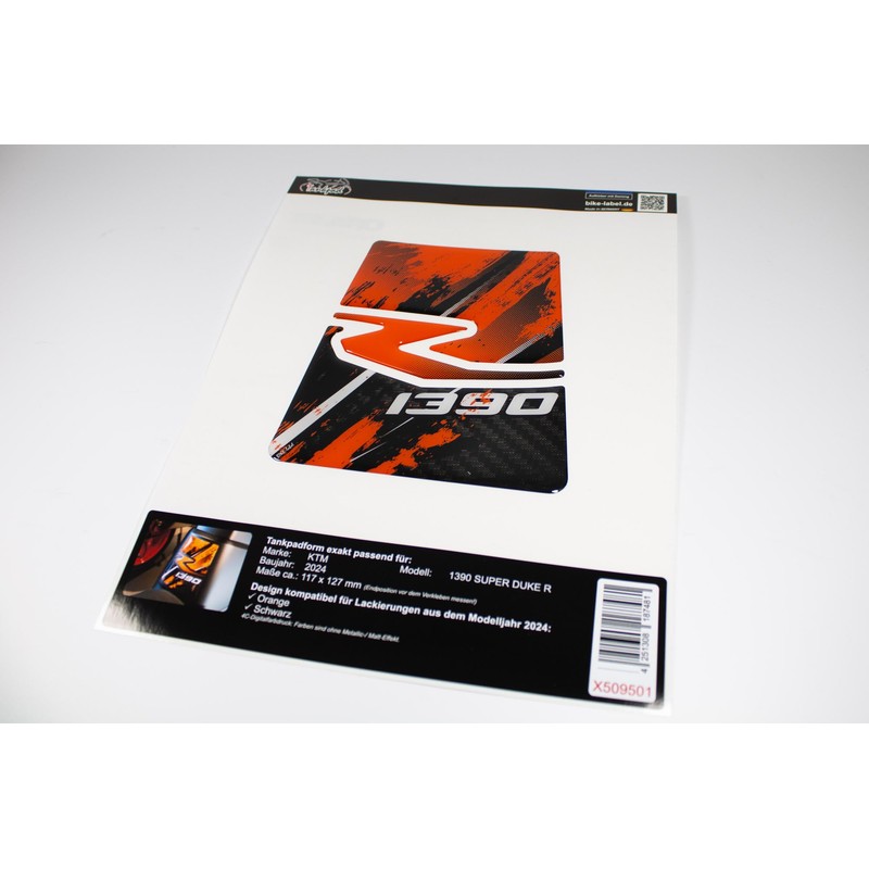 Tankpad Motorcycle Protector Compatible with KTM Super Duke R 1390