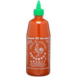 Huy Fong Sriracha Chili Sauce, 28 Ounce Bottle (Pack of 6)