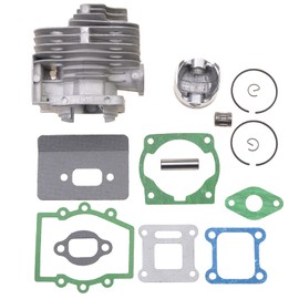 WOOSTAR 40mm Big Bore Cylinder with Piston Ring Kit Replacement for 2 Stroke 43cc 47cc 49cc Engine Gas Scooter Mini ATV 4 Wheeler Quad Pocket Bike