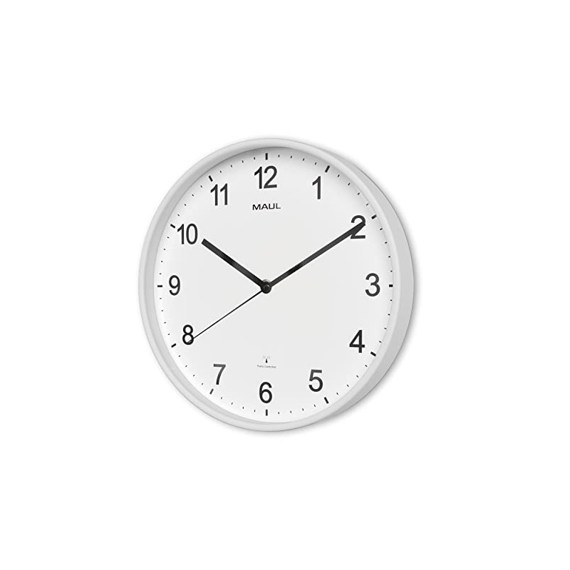 Maul MAULsprint Wall Clock Diameter 30 cm Radio-Controlled Clock with