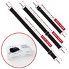 INCETUE Adjustable Bungee Cords With Hooks Set, 4 Pack 2M