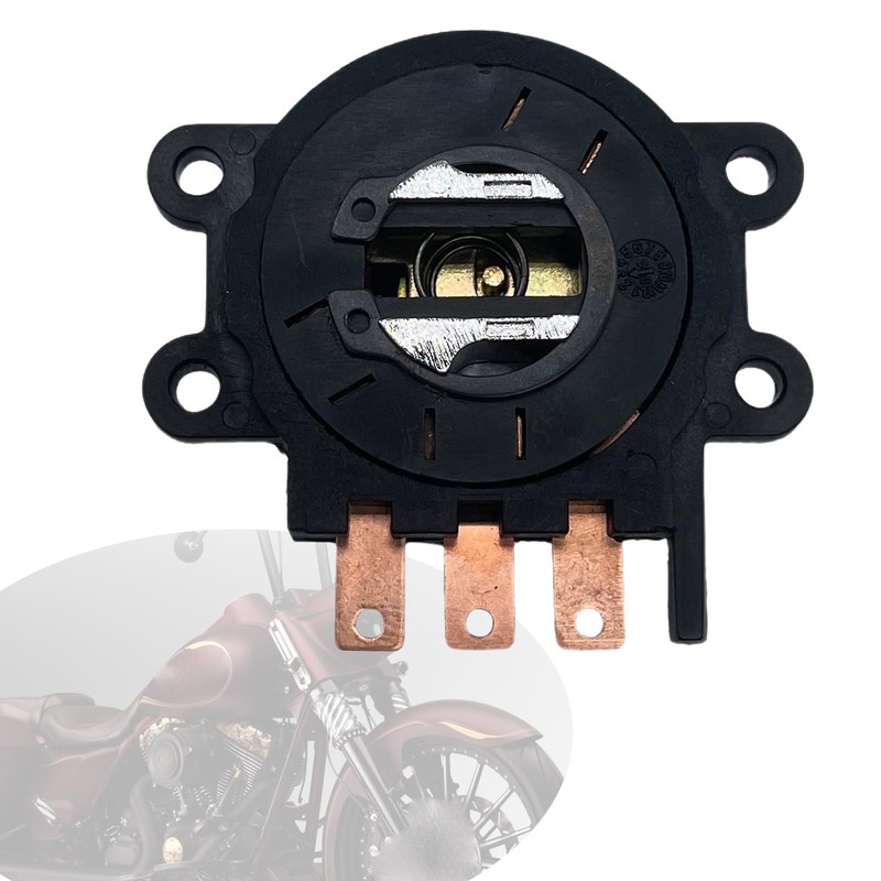 Ignition Switch Lock with 2*Keys Compatible with Harley-Davidson Road King