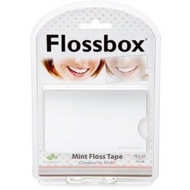StaiNo Flossbox Mint floss Tape with Mirror 16.5 yd, 1 ea (Pack of 2)