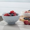 Zeal G209B Colander Small (6”/15cm), Melamine, Duck Egg Blue, 19.5