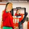 Somikon Zubehör zu Handy-Gimbals mit Stativ: Magnetisches KI-Tracking-Modul für 3D-Stabilisator
