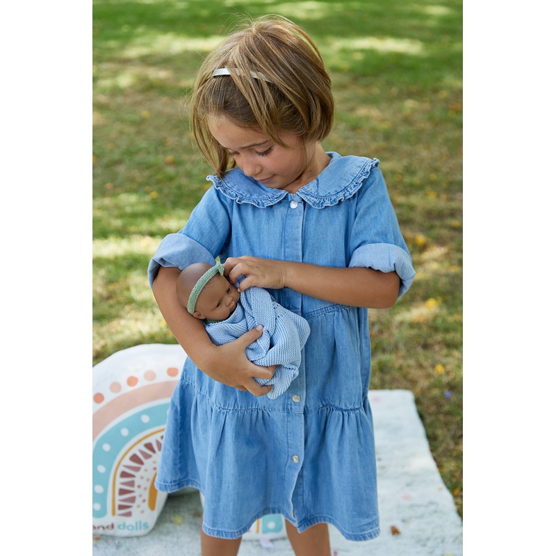 Miniland Miniland31147 Baby Doll Hispanic Boy Polybag, Multi-Color