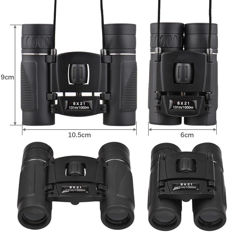 Lightweight Mini Binoculars Foldable Pocket Binoculars for Adults Kids Bird