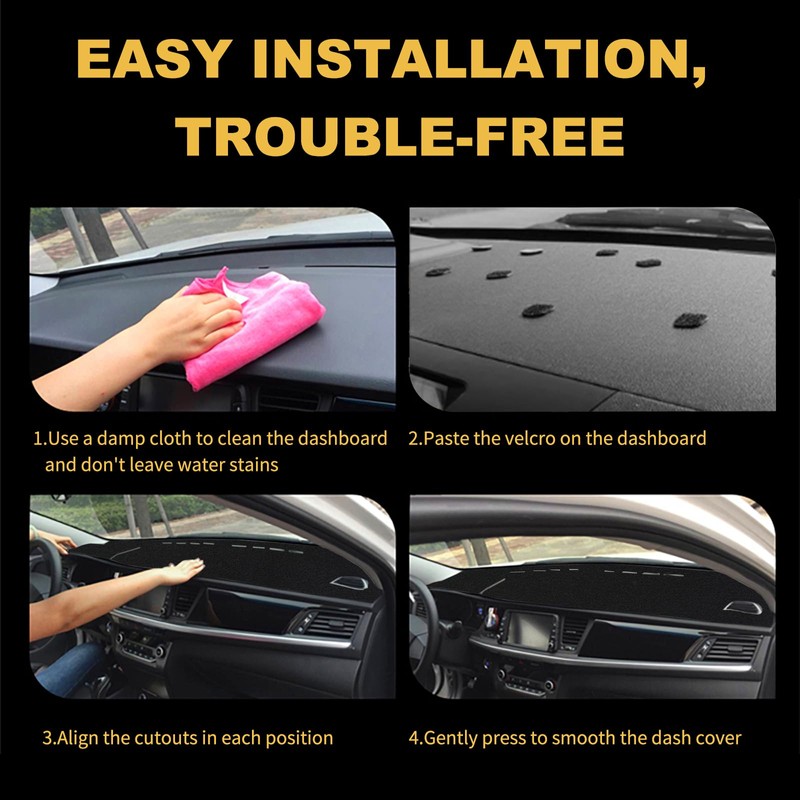 Dashboard Cover Mat Custom Fit for Toyota Tacoma 1998 1999