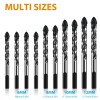 Unbranded 10Pcs Carbide Tungsten Drill Bit Set for Ceramic Tile