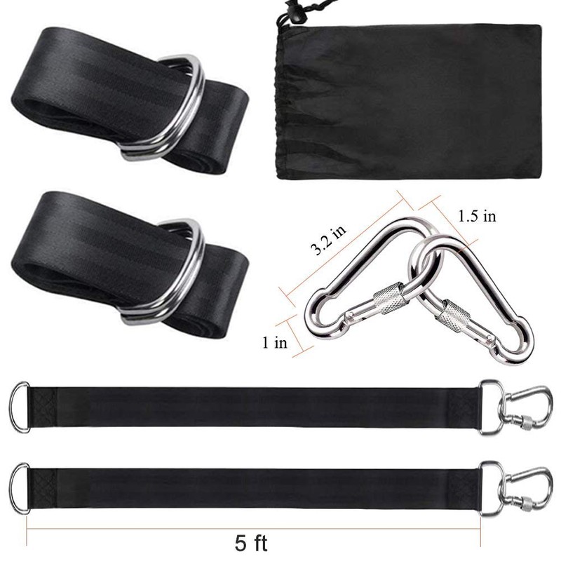 Tree Swing Straps Kit (Set of 2), EKVINOR Hanging Tree