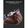 GROWNEER Upgraded Digital Torque Screwdriver, 3.5-70.8 In-lbs/0.4-8 Nm, 1/4'' Drive