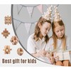 Coriver 12 Pack 3D Wooden Brain Teaser Puzzles, Wooden Brain