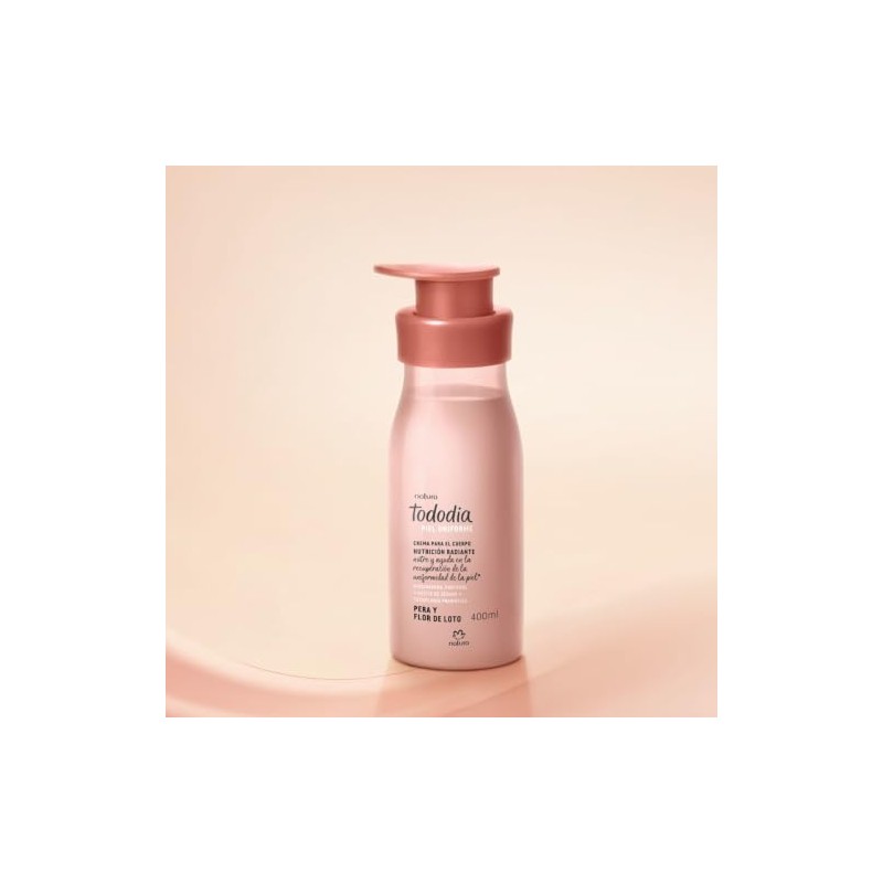 Crema Corporal Pera y Flor de Loto piel uniforme 400ml