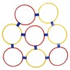 10PCS Kids Exercise Hoops Jumping Hopscotch Game Rings for Sensory