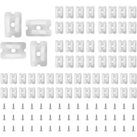 Lamomo LED Strip AC 12 V Dimmable LED Strip Accessories, Suitable for DIY, Outdoor, Indoor, Decor, Pack of 100