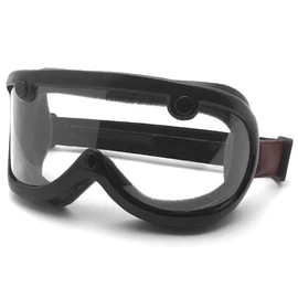 SPEED ADDICT GREASER 60's VINTAGE GOGGLE STANDARD 1 inch BROWN