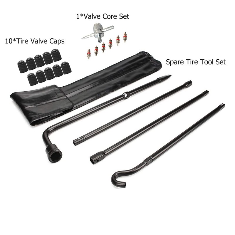 Dr.Roc Spare Tire Kit Spare Tire Tool Compatible with Ford