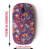 CJCBROES 2.4G Wireless Mouse with Cute Pattern Design for All